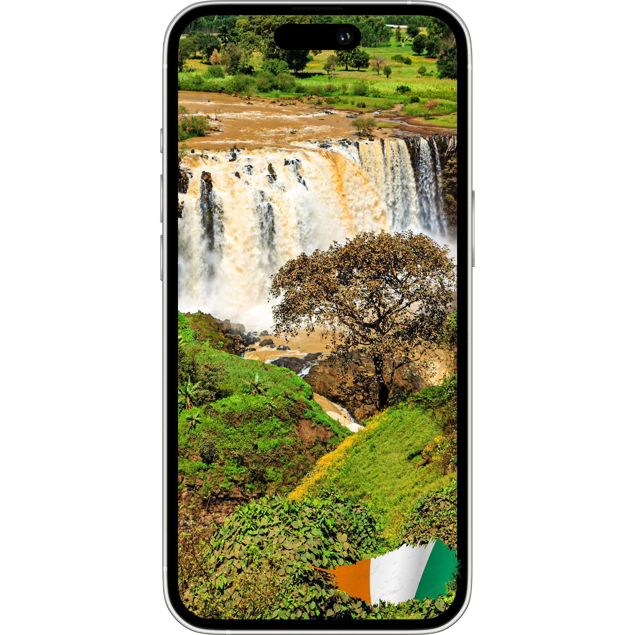 Traveler using eSIM for Côte d’Ivoire with ESimAllo