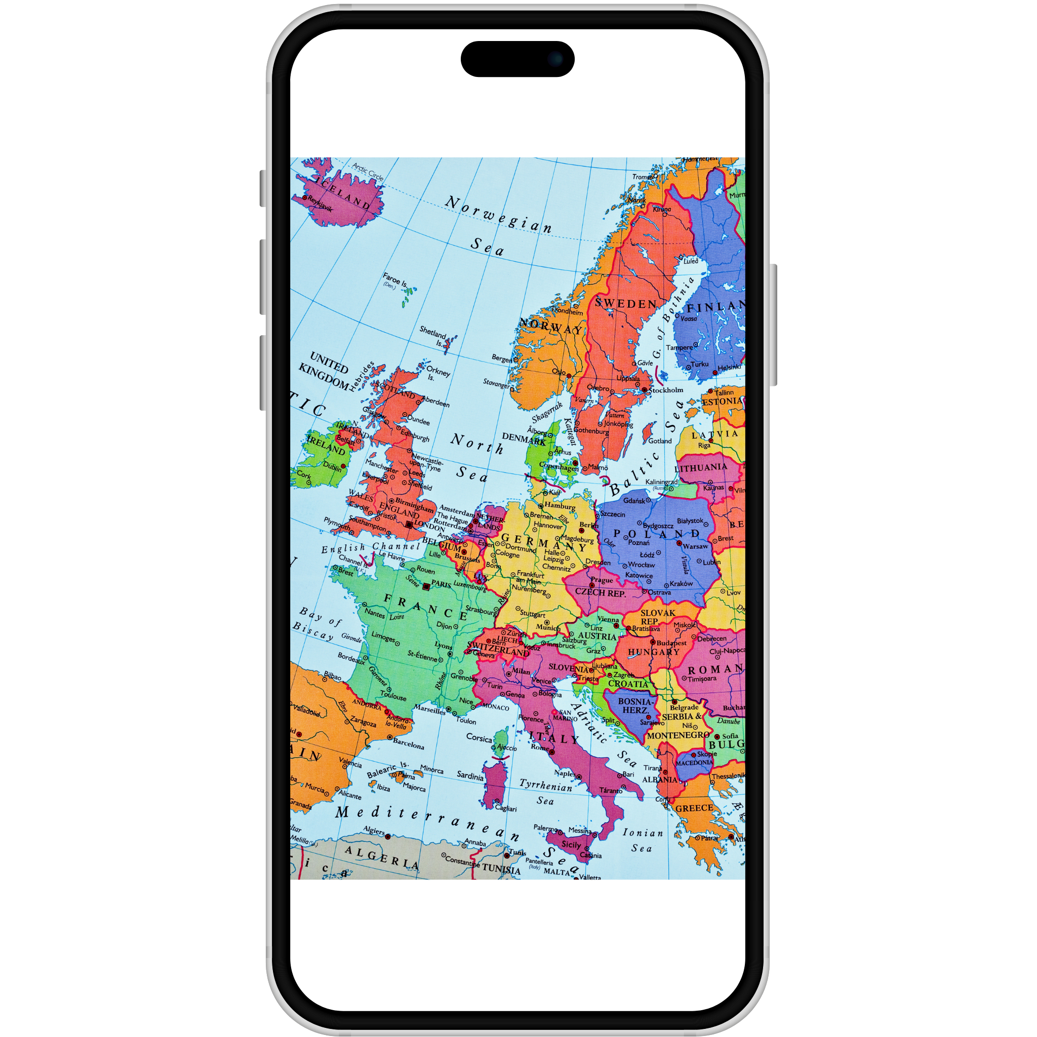 Europe eSIM for 30+ countries by ESimAllo