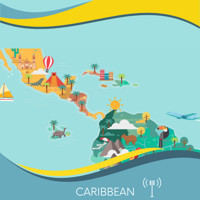 Caribbean 20+ Roaming eSIM