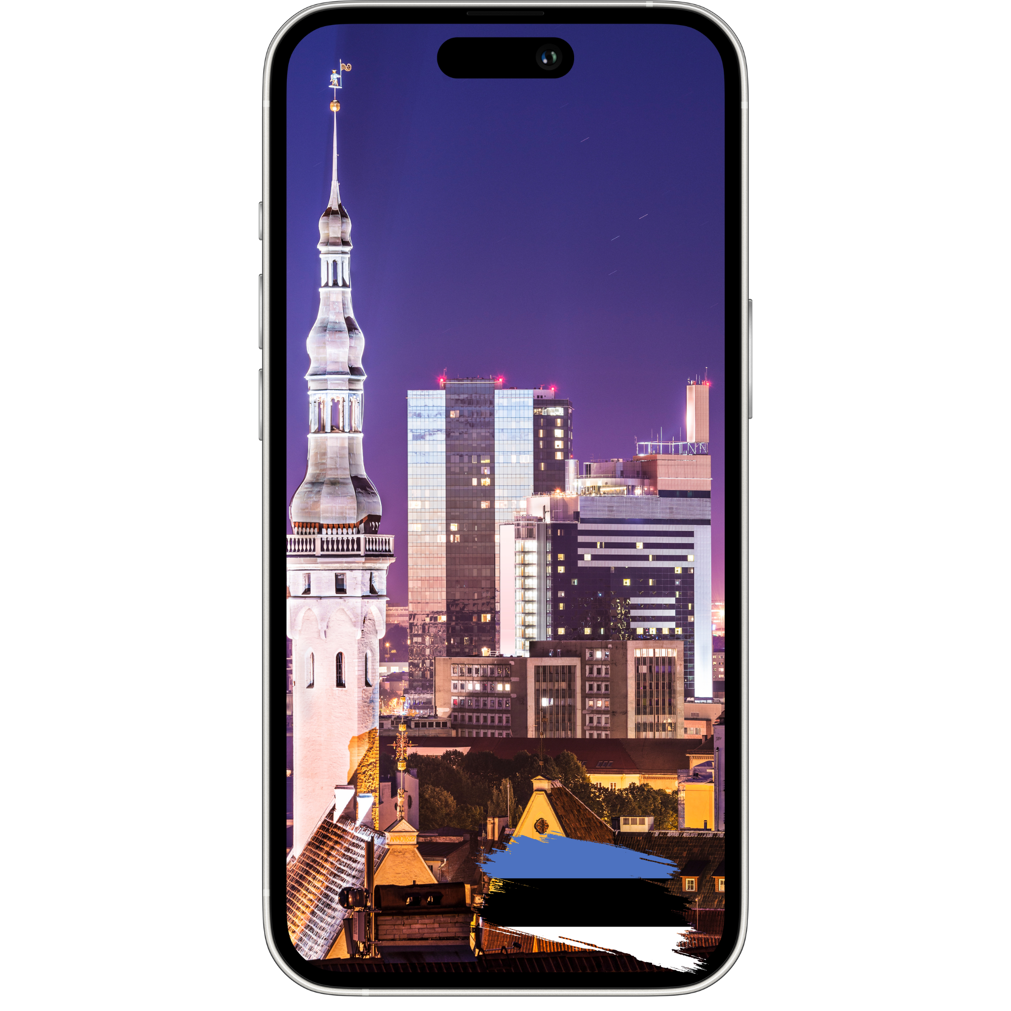 eSIM Estonia travel data plan displayed on smartphone – instant activation for tourists