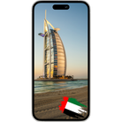 Traveler using eSIM United Arab Emirates with instant activation in Dubai